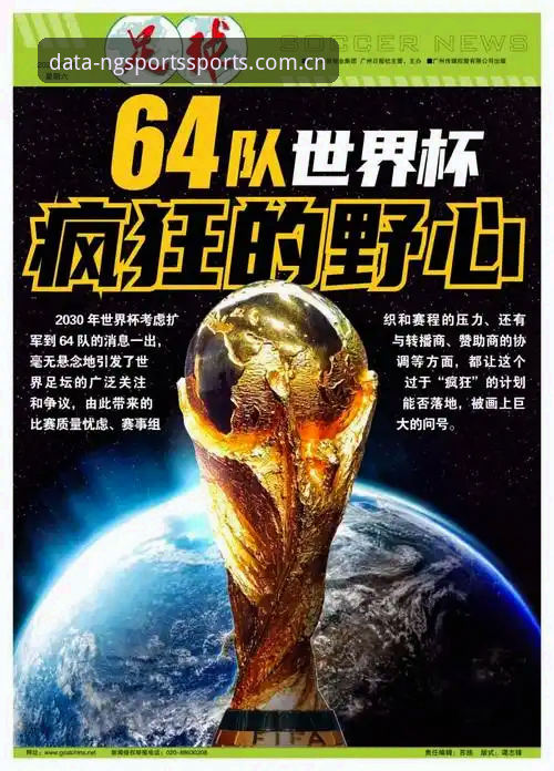 NG体育官方平台 世界杯扩军至66队可行性分析:在NG体育平台深度解读2030年赛事变革